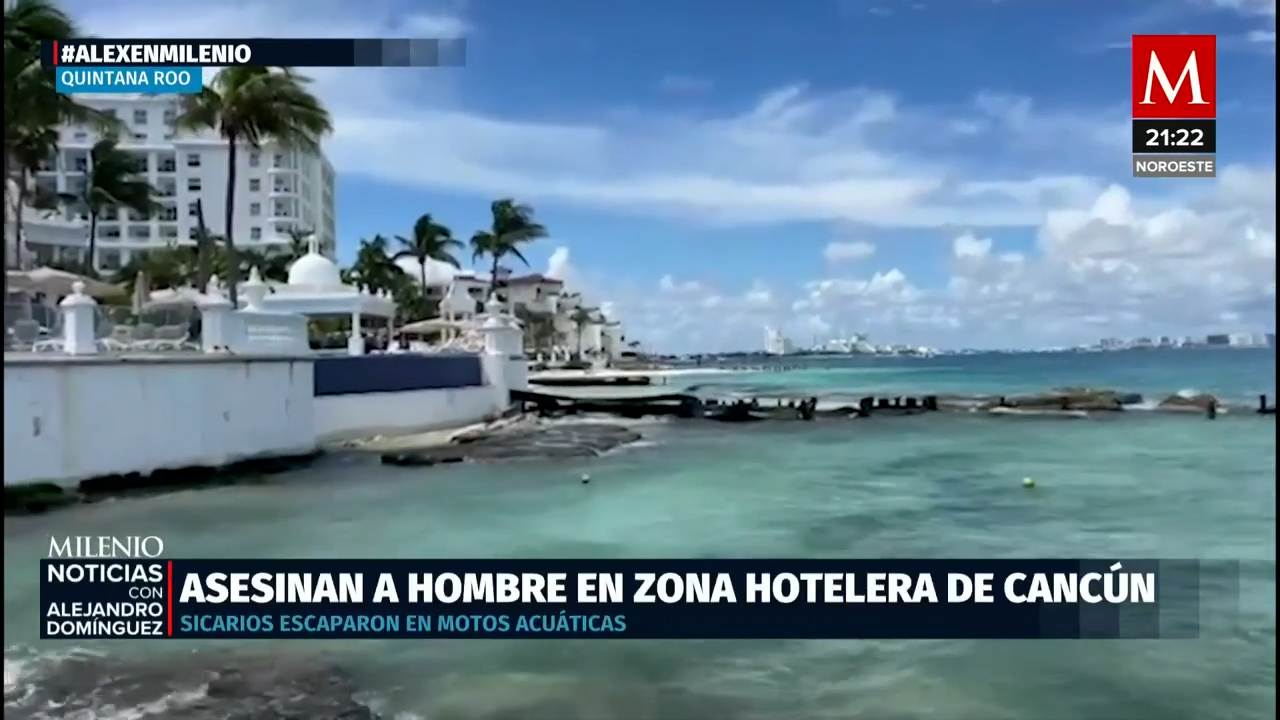Asesinato en playa de Cancún relacionado con narco menudeo