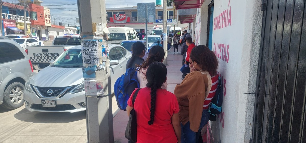 Centro de San Agustín Tlaxiaca, donde un individuo le arrebató al vida a una mujer