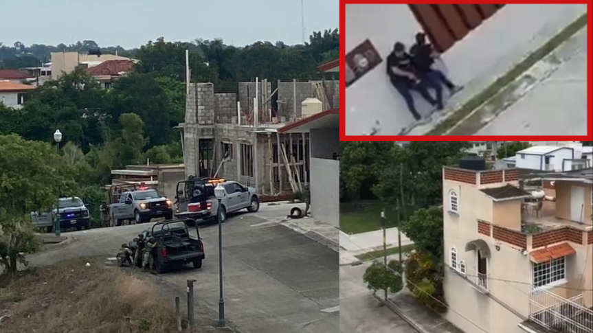 El enfrentamiento fue registrado en la colonia Jardines de Tuxpan. | Especial