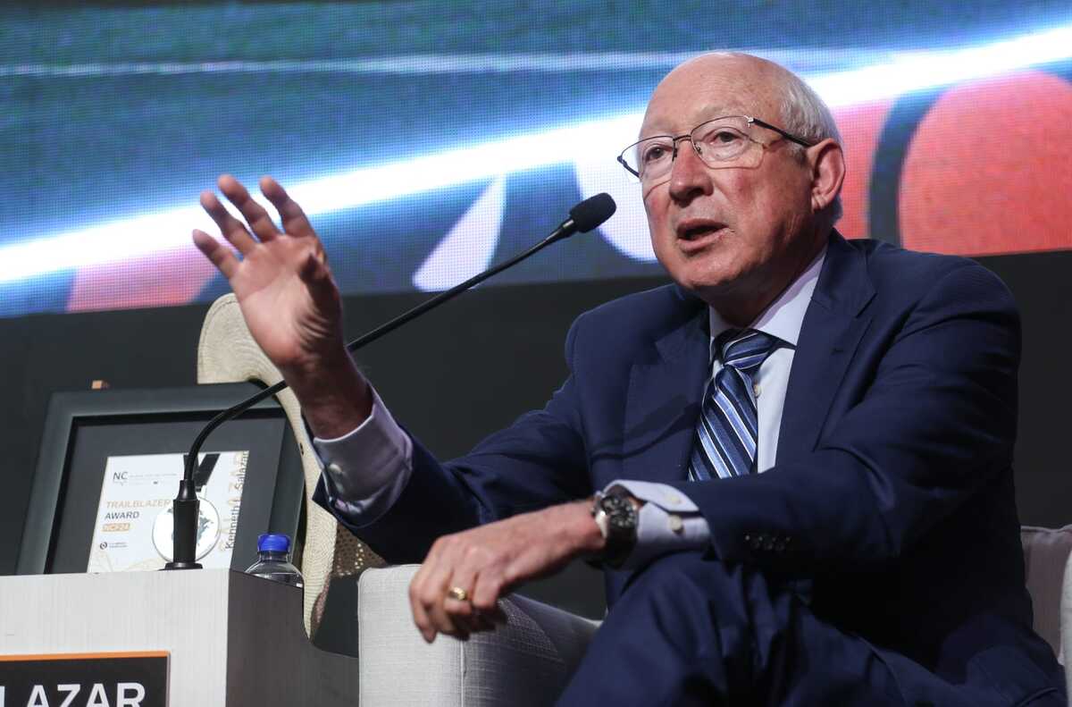 Ken Salazar reconoció que la relación entre las tres naciones ha sido buena. (Araceli López)