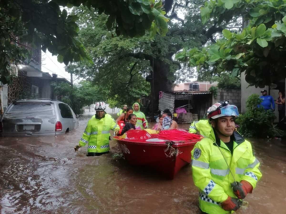 El paso de Once-E provocó inundaciones en algunas regiones de Oaxaca | Foto: Especial