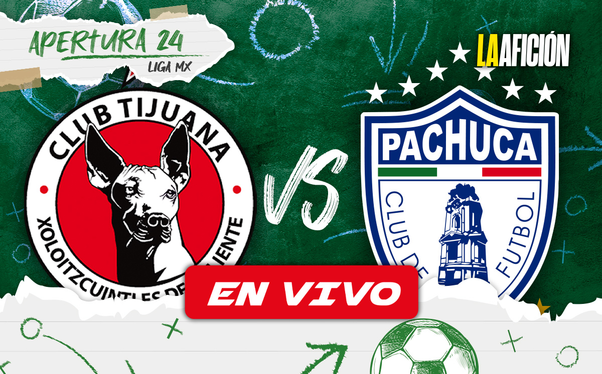 Tijuana vs Pachuca EN VIVO. Jornada 11 del Apertura 2024 de la Liga MX