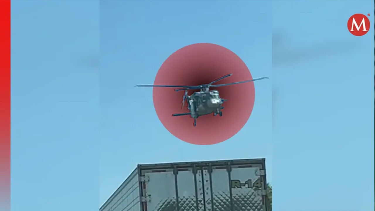 Abaten a presunto blanco de alto perfil durante operativo por aire y tierra en Sinaloa