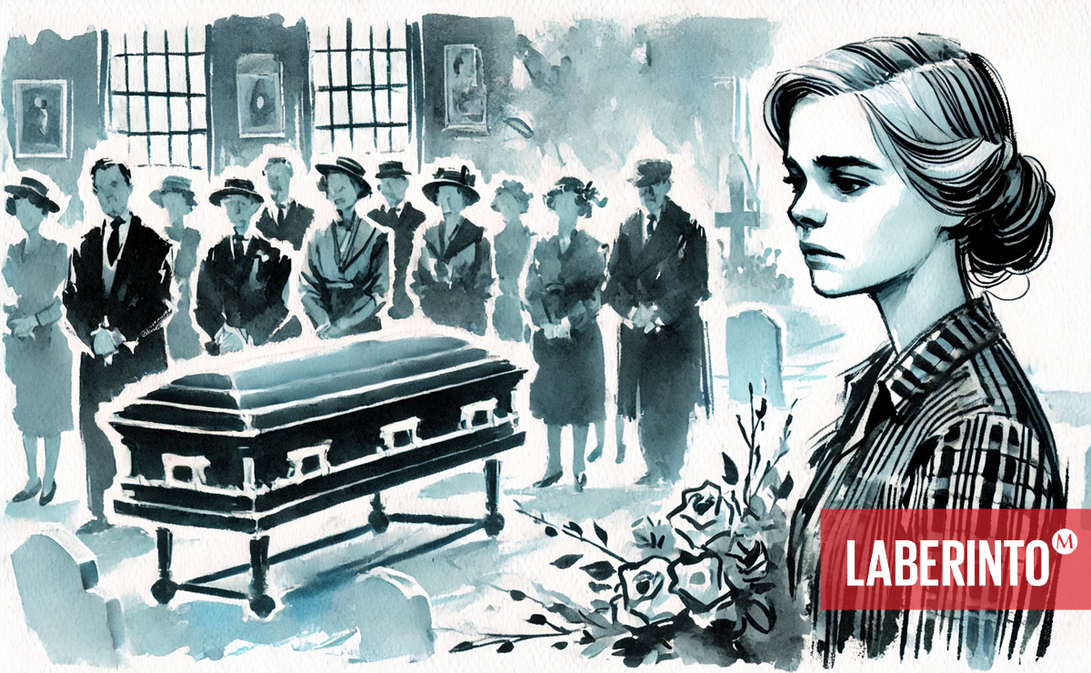 "Hace tres días me avisaron de la muerte de mi madre, de Ma". (Ilustración: Simón Serrano)