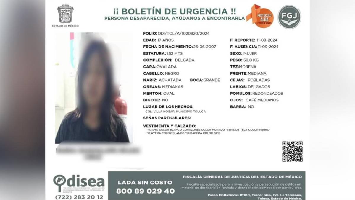 DIFEM informa sobre segunda desaparición en el CAS "Villa Hogar", previa al caso de la adolescente rusa. Especial