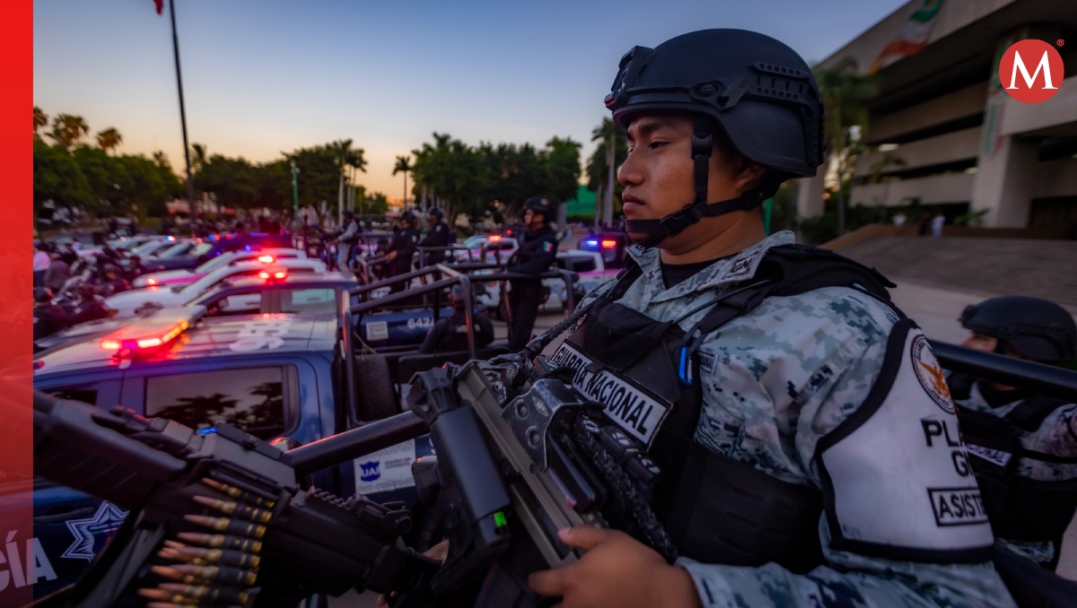 La presencia de la GN será mientras concluye la inspección del armamento LOC (Especial)