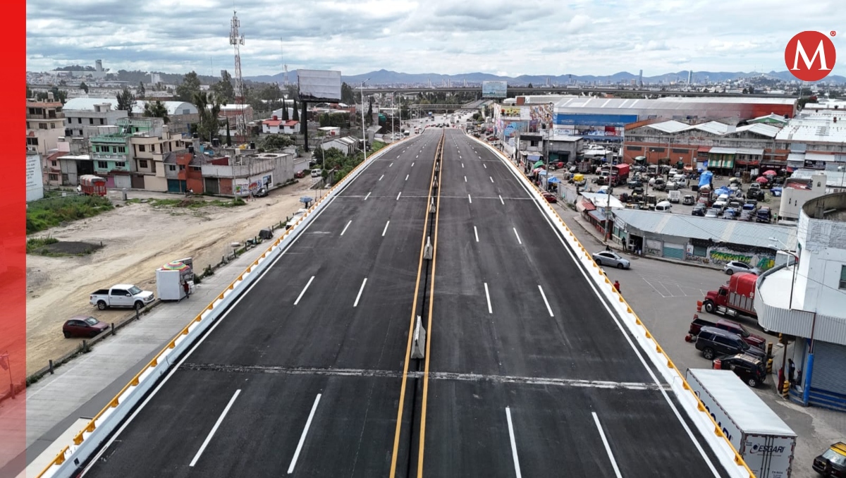 Ya puede ser transitado el distribuidor vial Central de Abasto Puebla | Especial