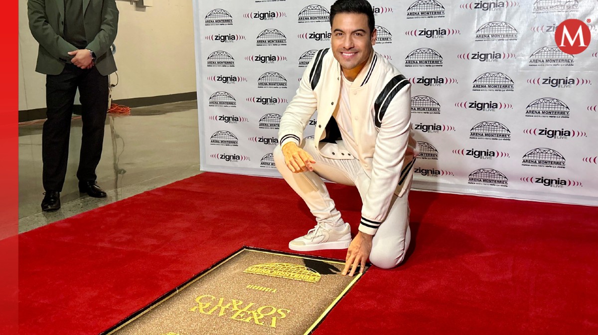 Carlos Rivera en la Arena Monterrey. Foto: Ileana González