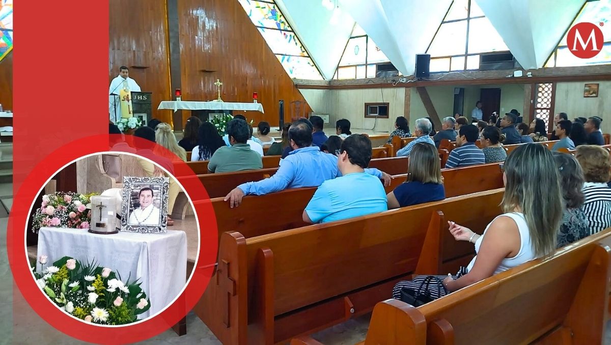 Su esposa agradeció cada una de las muestras de solidaridad y apoyo. (Jaime Maya)