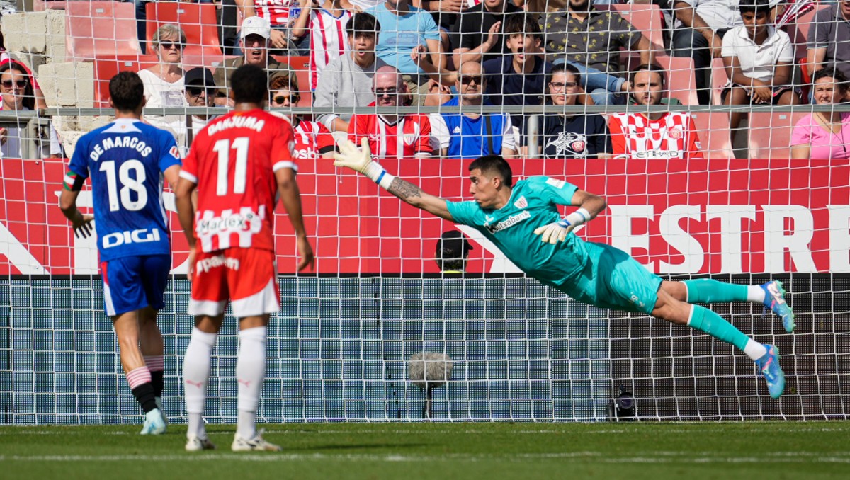 Athletic Club de Álex Padilla cae ante Girona en La Liga (EFE)