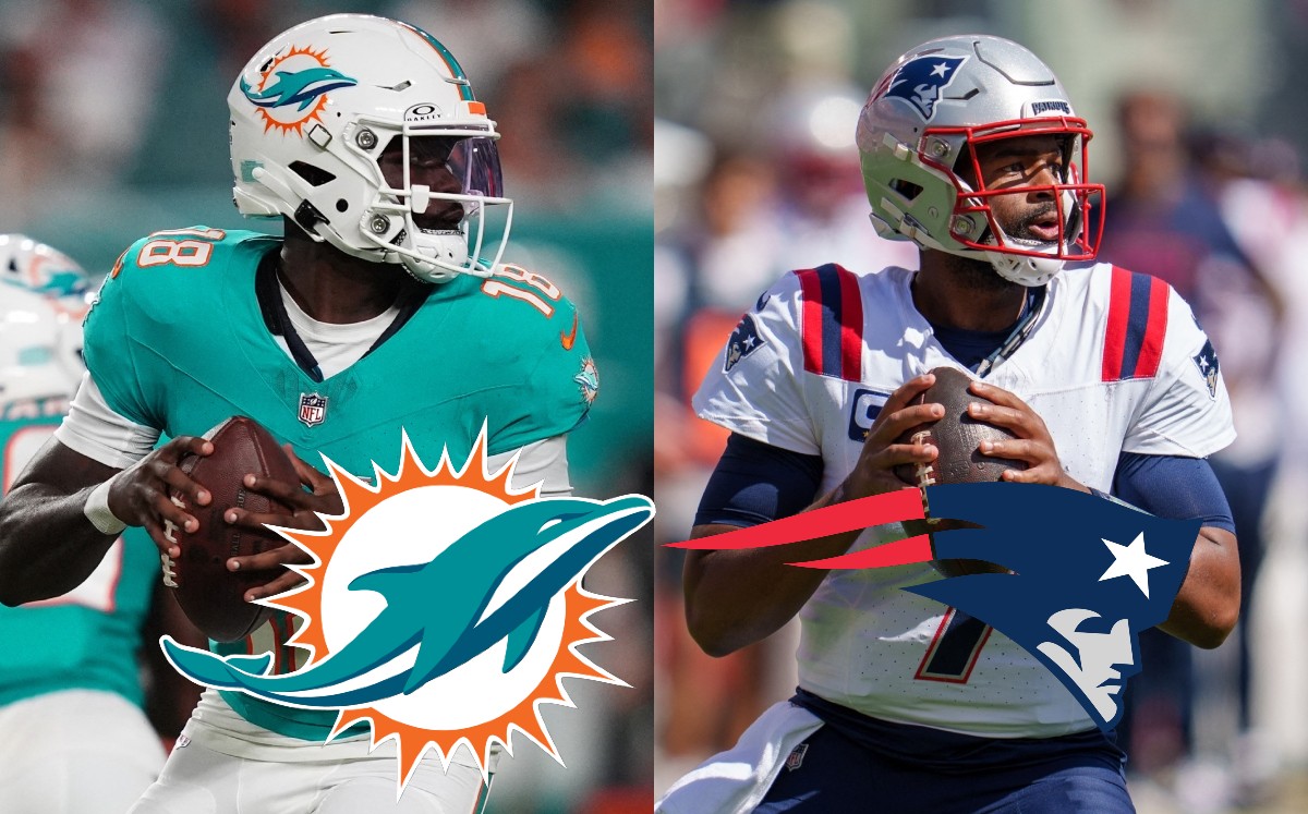 Dolphins vs Patriots. Horario y dónde ver EN VIVO partido de la Semana 5 de la NFL (Reuters)