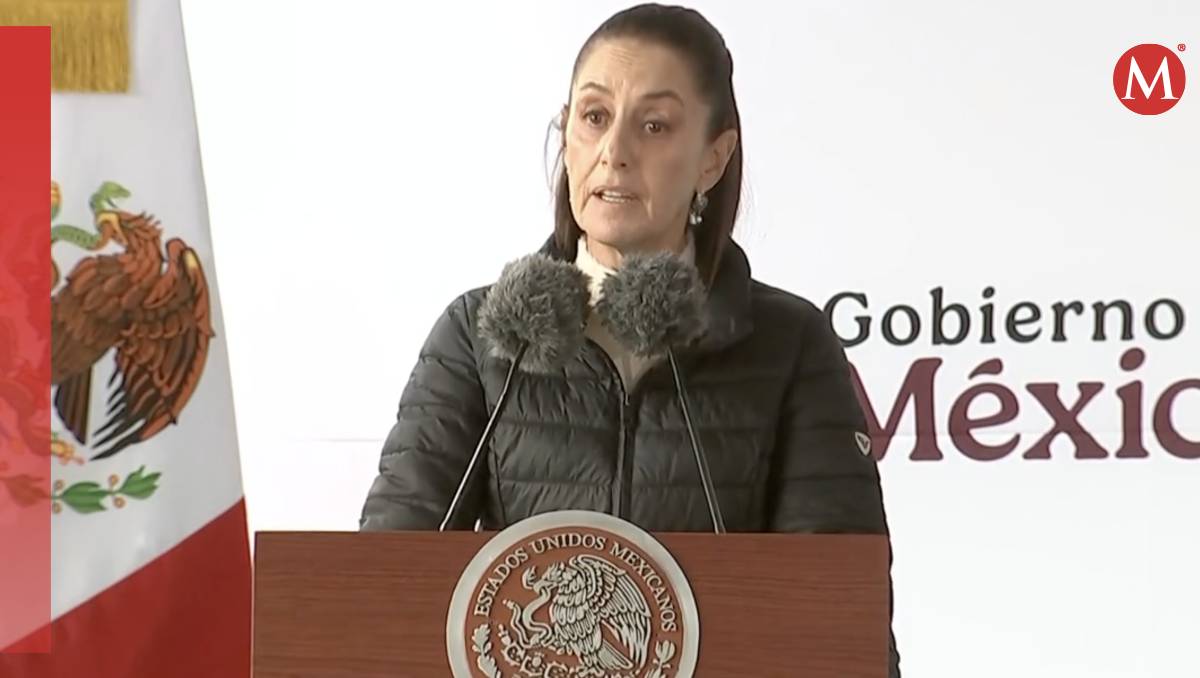 La presidenta Sheinbaum encabezó el evento en Hidalgo (Captura de pantalla).
