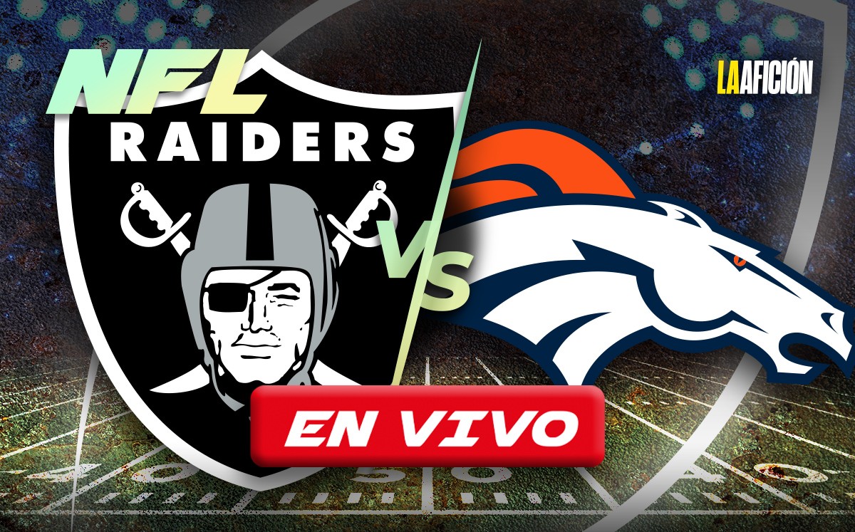 Raiders vs Broncos HOY. Partido ONLINE de la NFL 2024 (La Afición)