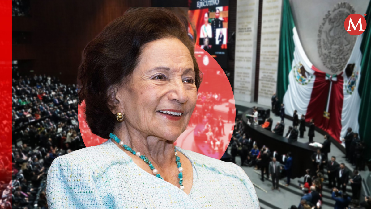 San Lázaro dedica homenaje póstumo a Ifigenia Martínez. | Diseño: Óscar Ávila.