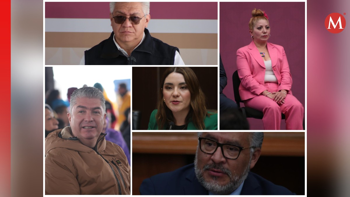 Éstos son los secretarios de Edomex que van a comparecer ante el Legislativo por el primer informe. Foto: (Tania Contreras)