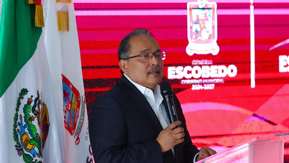 El alcalde de Escobedo, Andrés Mijes Llovera. Foto: Jorge López