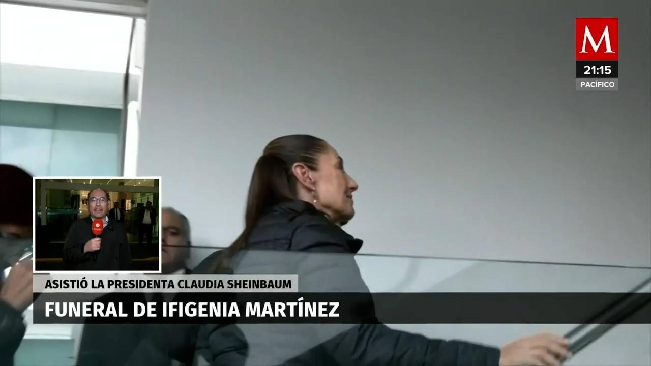 Familiares y políticos despiden a Ifigenia Martínez en la colonia del Valle