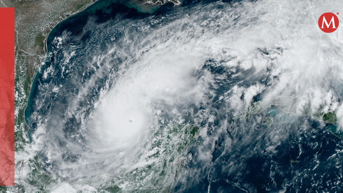 El huracán Milton aumentó su fuerza rápidamente antes de tocar tierra. | AFP