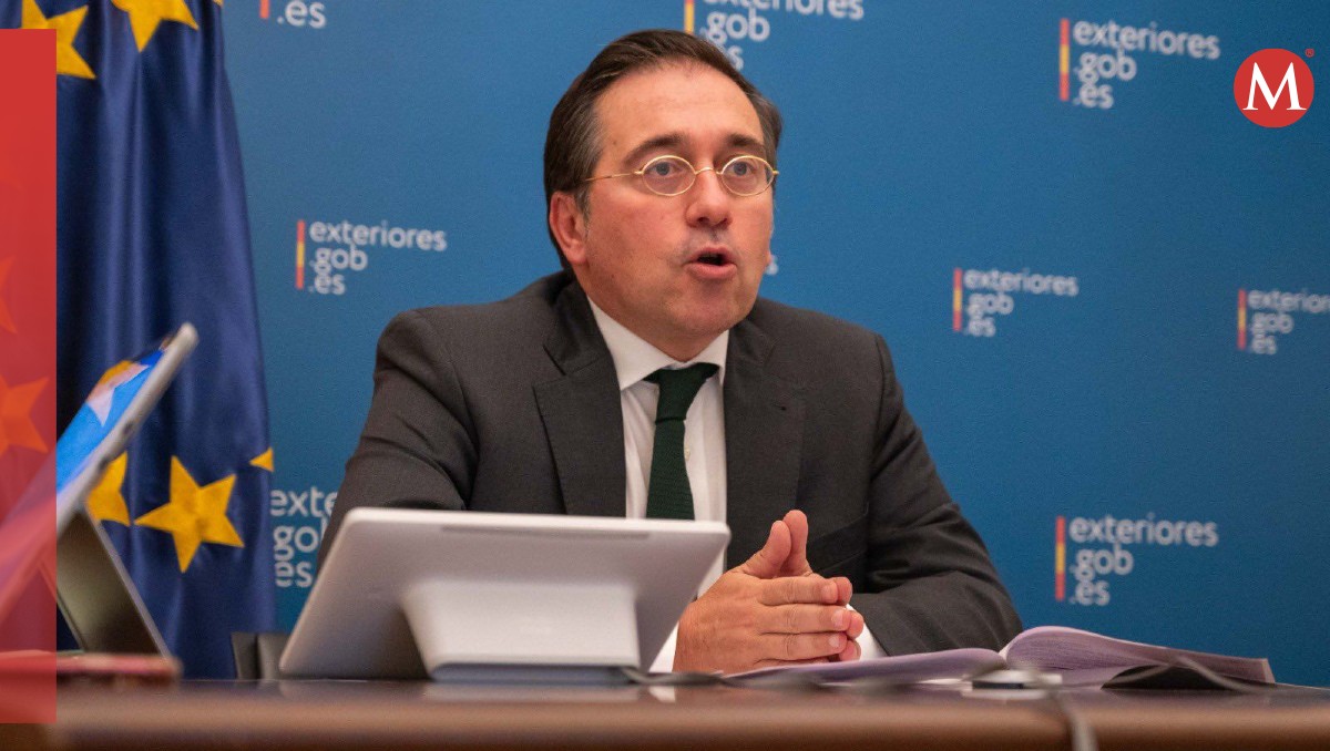 José Manuel Albares condenó el antisemitismo y los crímenes de guerra. | Especial