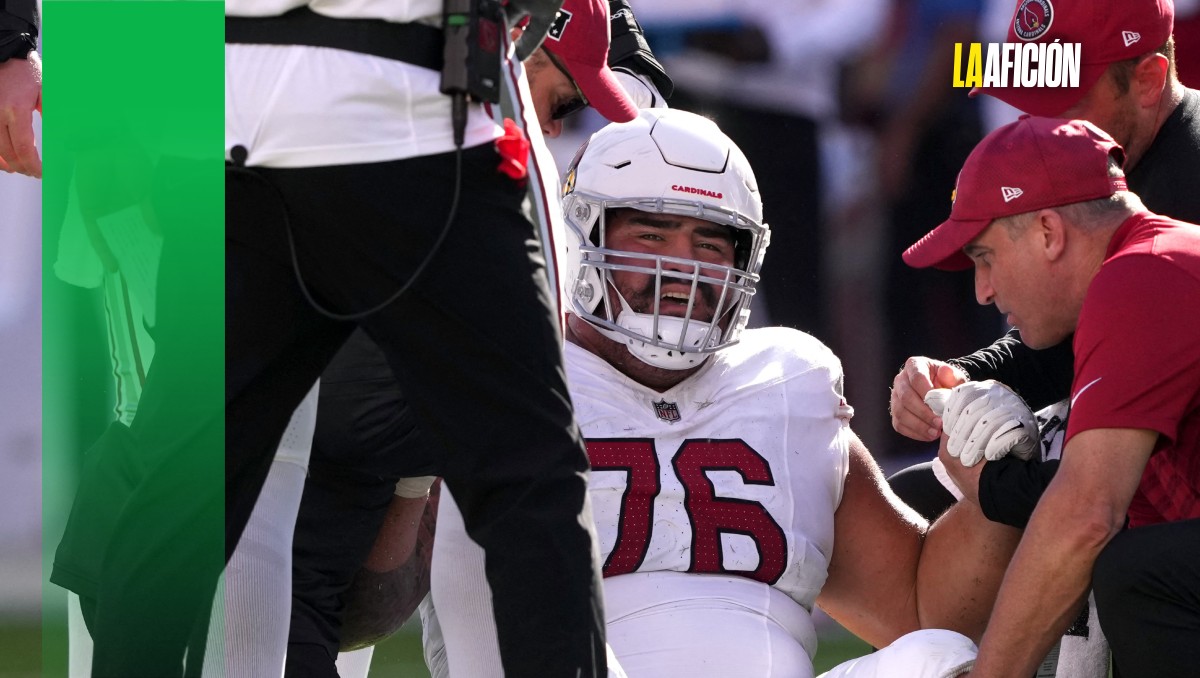 Mexicano Will Hernández, de Cardinals, queda fuera de la temporada de la NFL por lesión (Reuters)