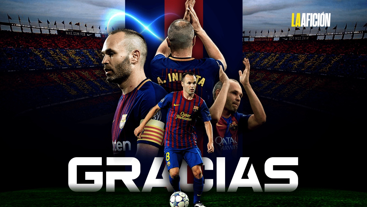 Andrés Iniesta anuncia su retiro tras más de dos décadas en el futbol profesional (AFP / FC Barcelona)
