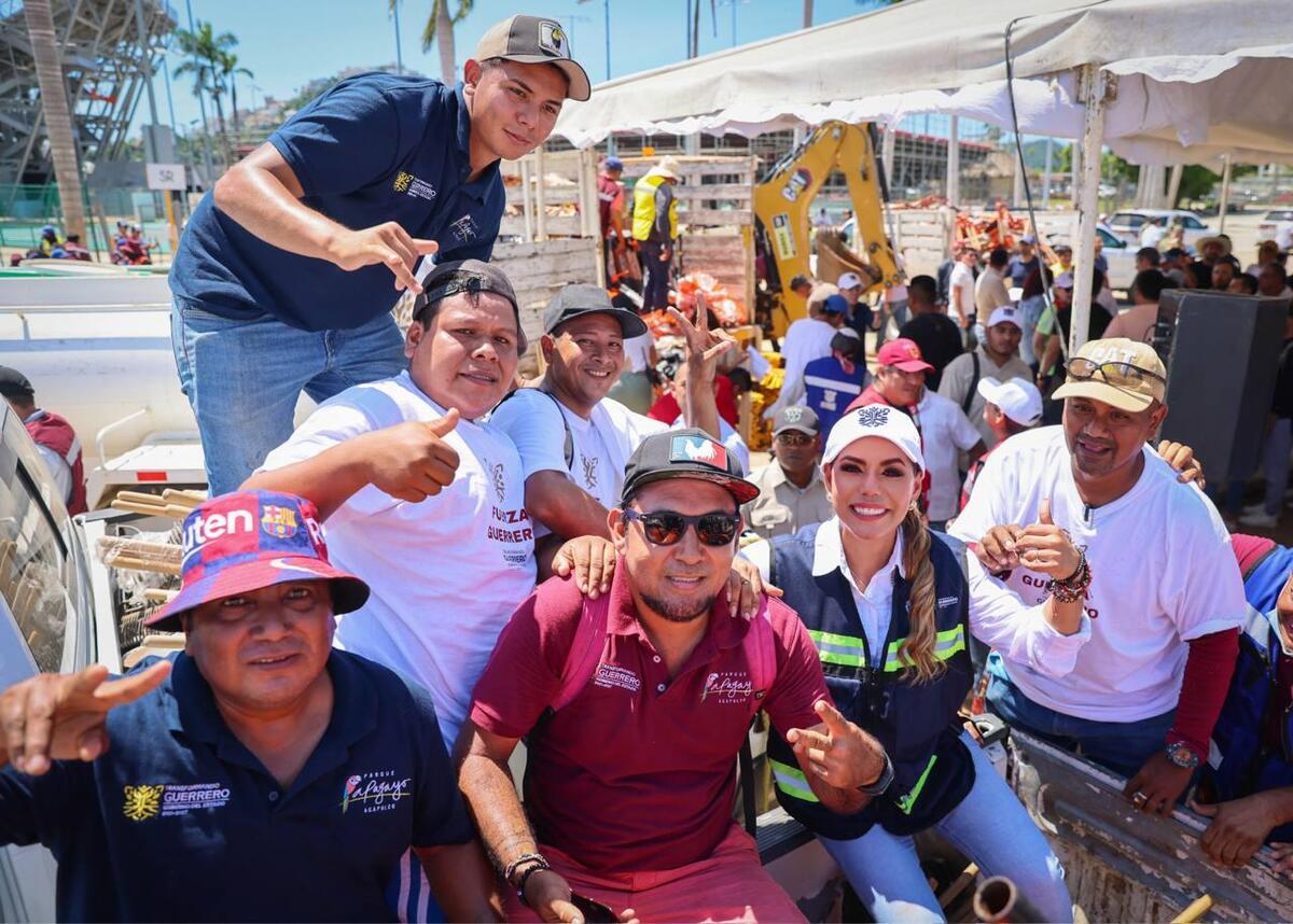 Evelyn Salgado refuerza Brigadas de Limoieza junto a gobierno federal | Cortesía
