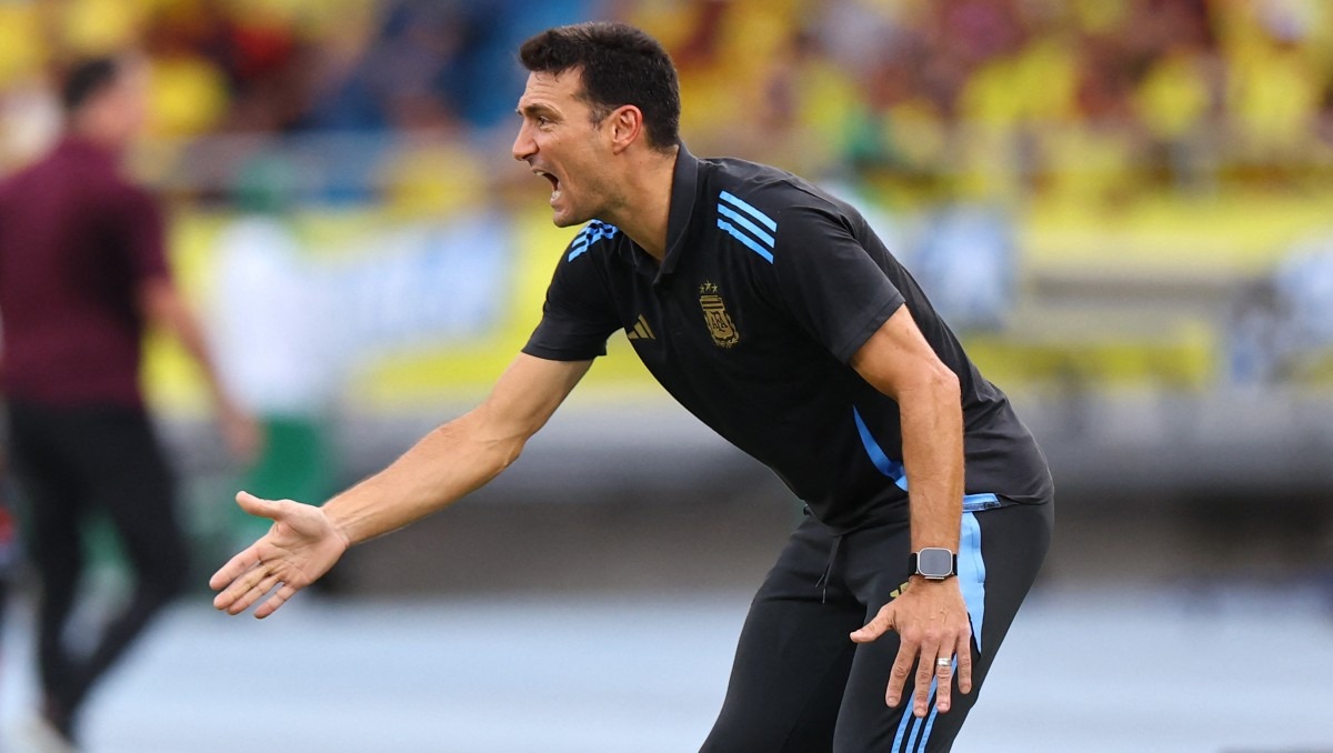 Lionel Scaloni, director técnico de la selección Argentina (Reuters)
