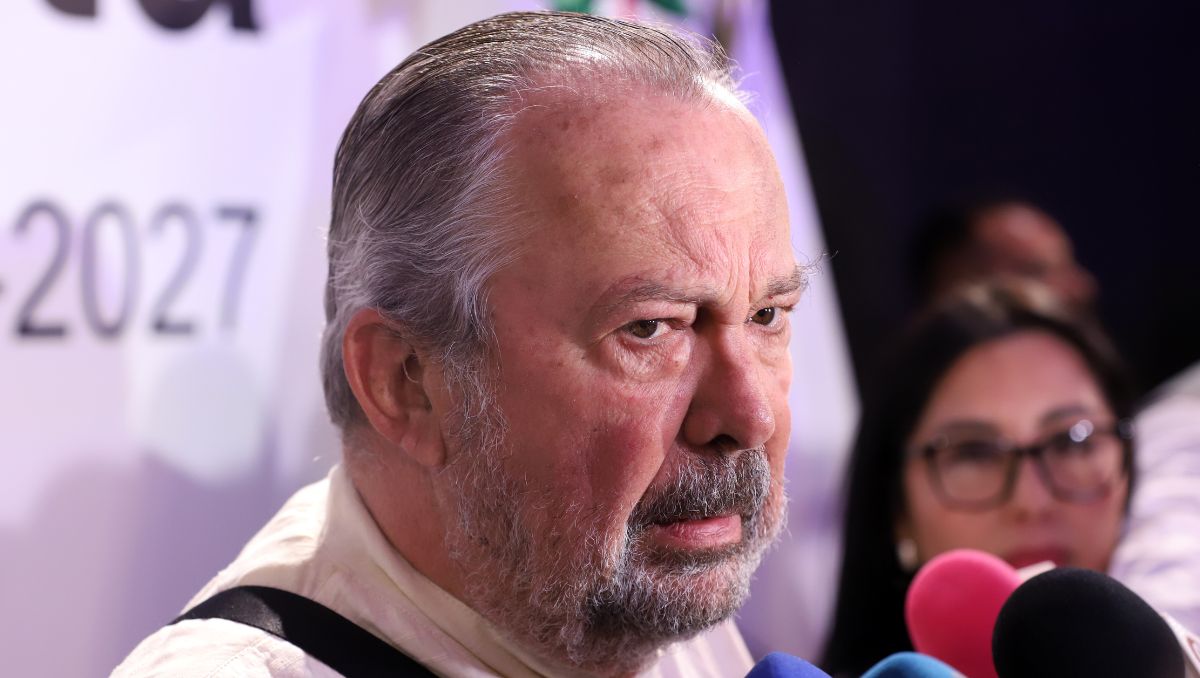 Mauricio Fernández, alcalde de San Pedro Garza García. Luis Guerra
