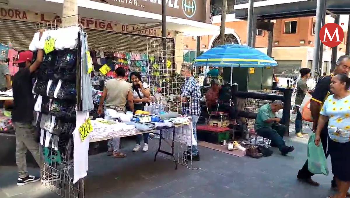 Reubican a negocios afectados por derrumbe en zona centro de Tampico. (Jesús Alberto García)