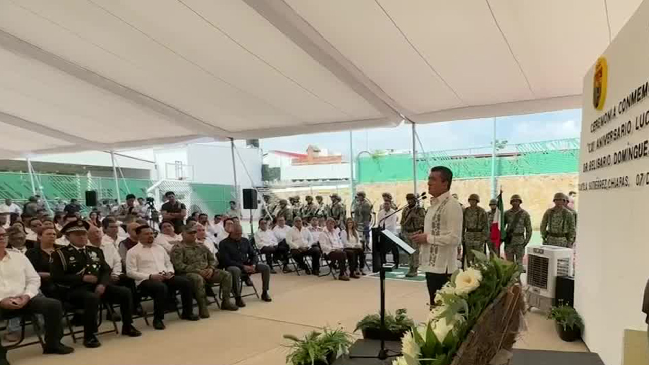 Rutilio Escandón insta a honrar el legado de Belisario Domínguez en su 111 aniversario luctuoso