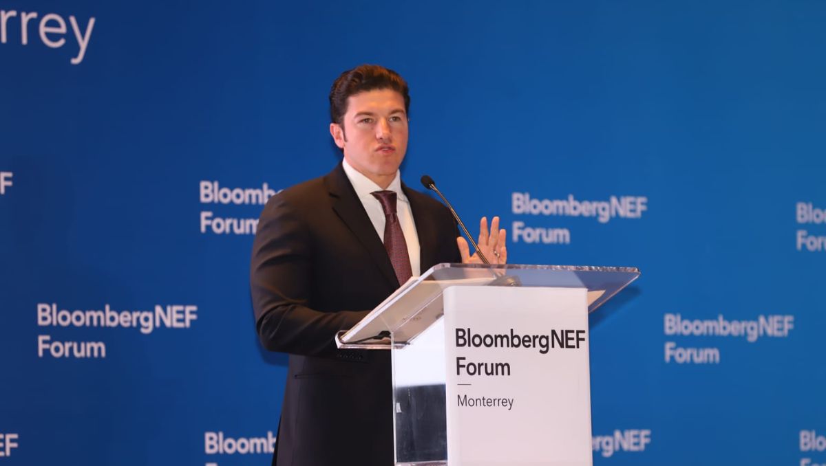Samuel García, gobernador de Nuevo León. Luis Guerra