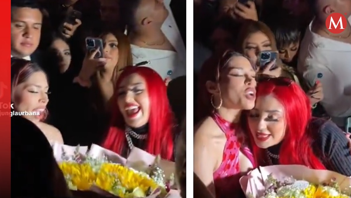 El video se compartió en redes y sorprendió a los fans de ambas cantantes | Capturas