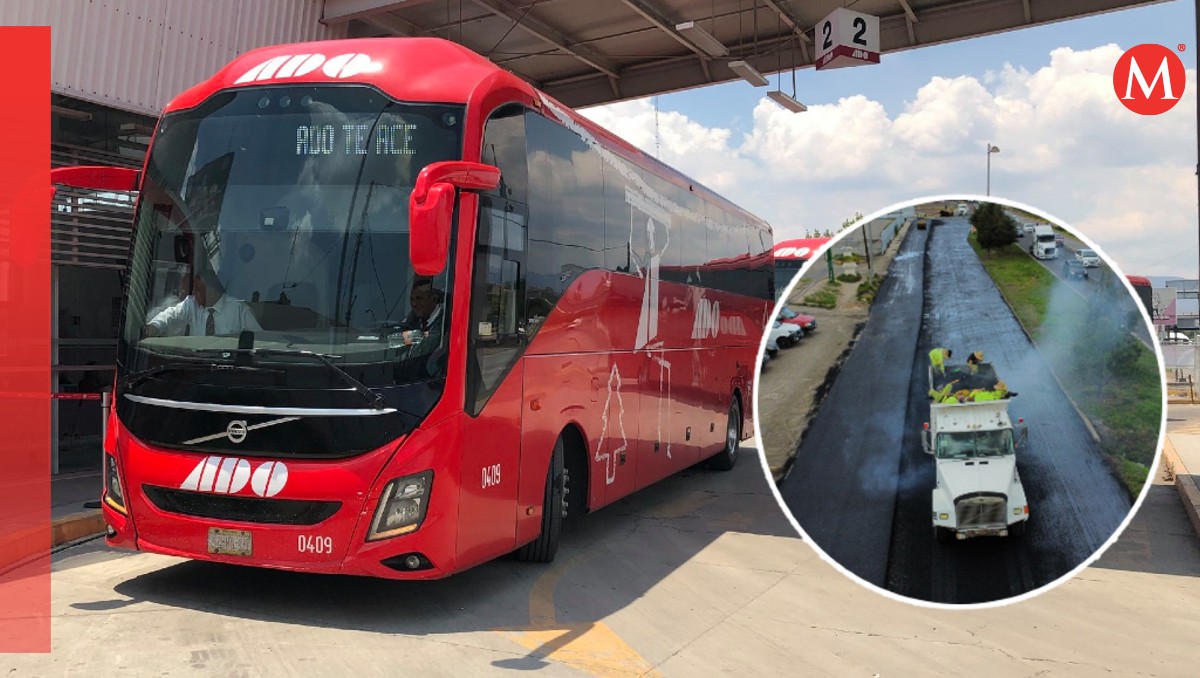 Cierre temporal de la terminal ADO Villas de Pachuca por obras