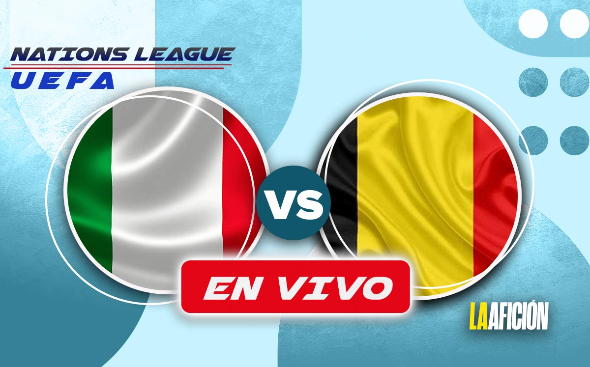 Italia vs Bélgica EN VIVO | Fase de grupos de la UEFA Nations League (La Afición)