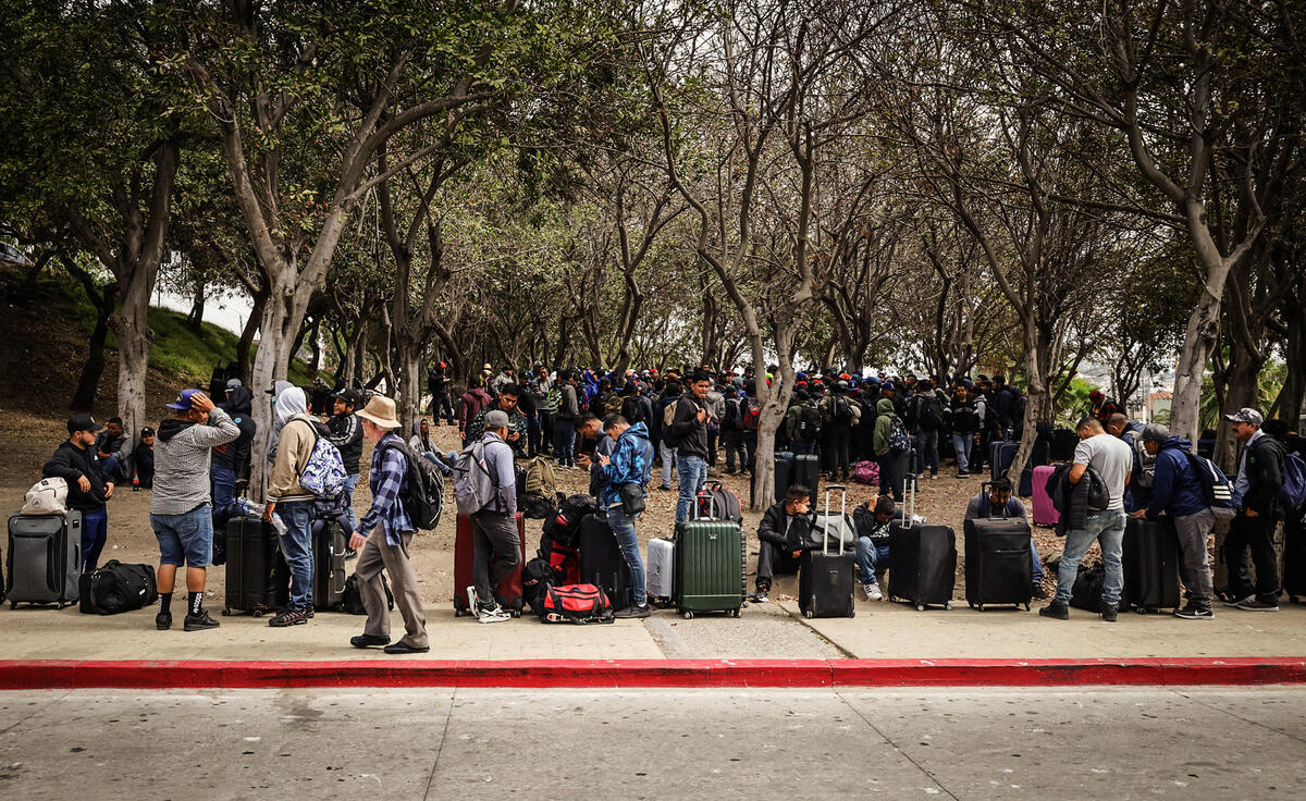 Migrantes llegan a EU principalmente para cultivar (AFP).