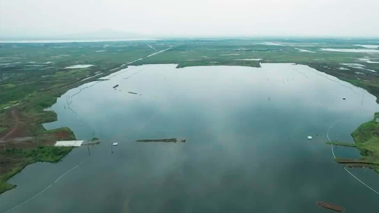 Proyecto aeroportuario de Texcoco está completamente inundado