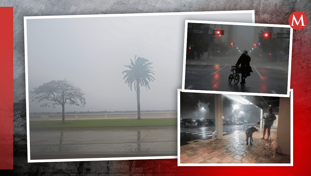 Videos e imágenes del huracán Milton en Florida, Estados Unidos | Fotos: Agencia AP | Diseño: Antonio Texta