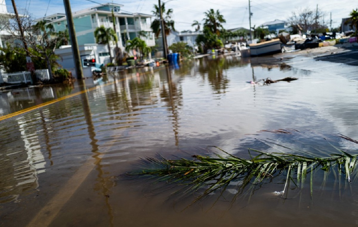 Calles de Tampa tras el paso de 'Milton' en Florida (AFP)