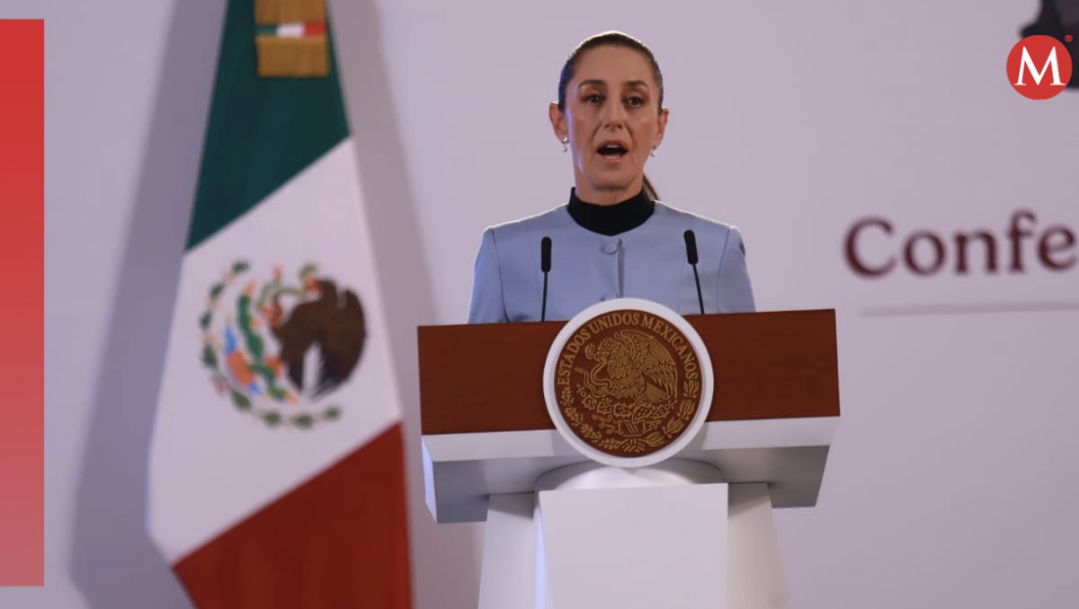 Conferencia mañanera de la presidenta Sheinbaum hoy en Palacio Nacional. | Juan Carlos Bautista