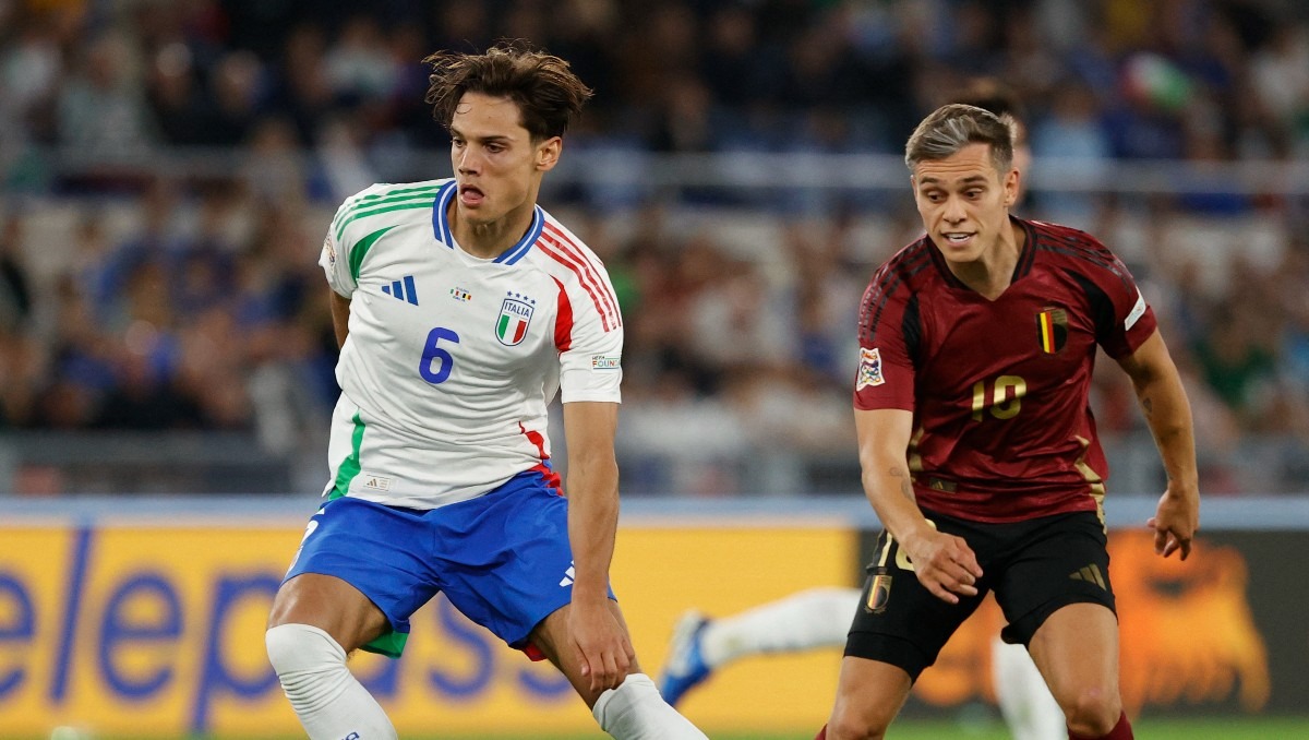 Italia salva un punto ante Bélgica y sigue como líder de grupo en Nations League (Reuters)