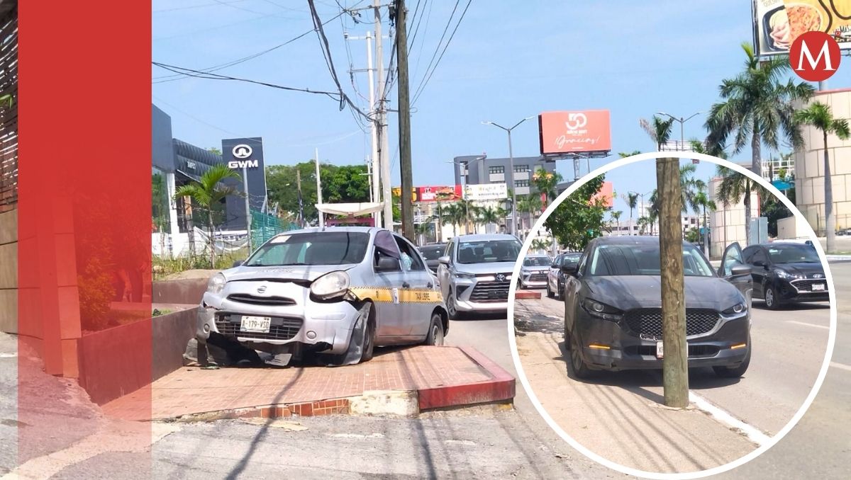 Paramédicos de la Cruz Roja Mexicana se trasladaron al sitio para brindar auxilio a los pasajeros. (Sandra Sosa)
