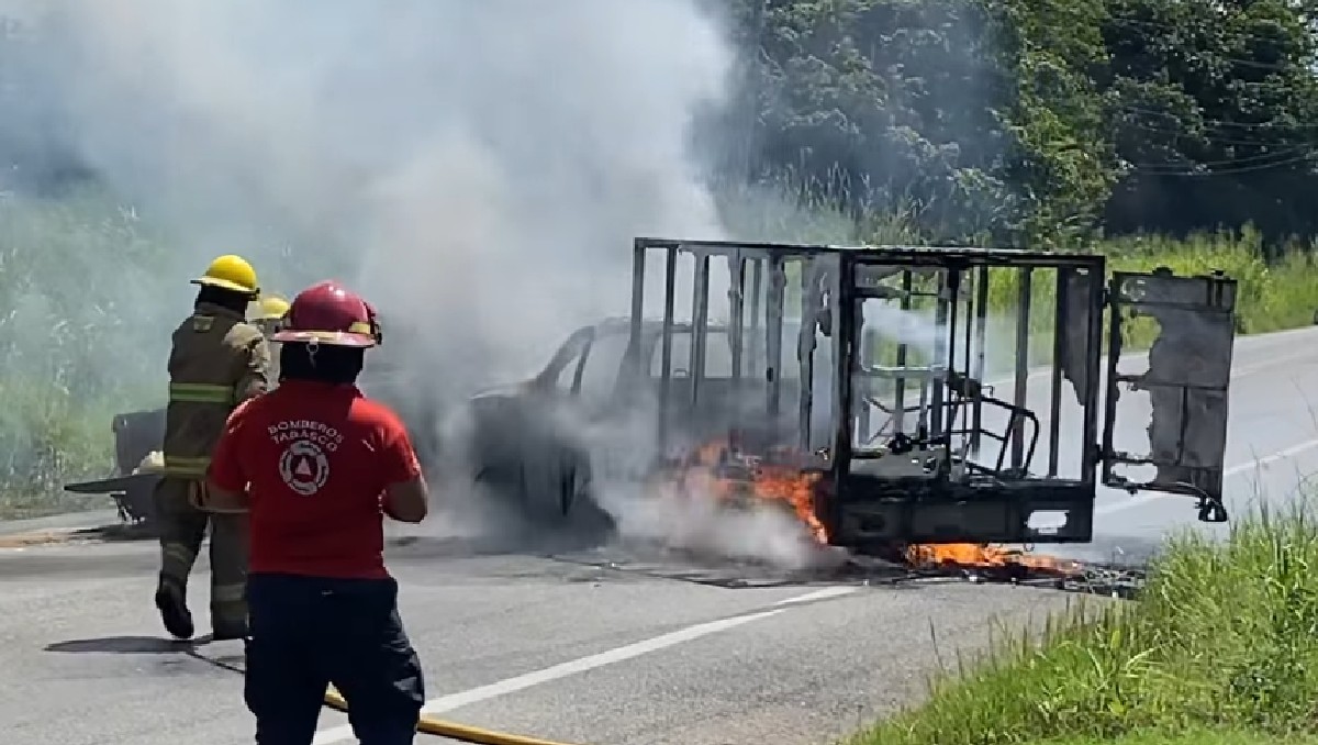 Se reportó una jornada de violencia este jueves en Tabasco. | Especial