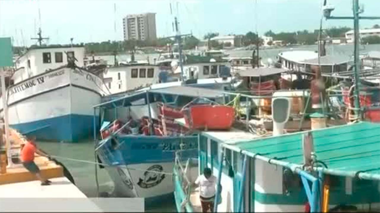 Siguen extraviadas tres embarcaciones en el puerto progreso, Yucatán