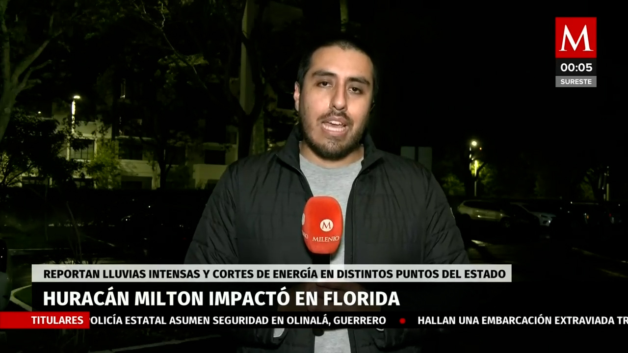 Weston, Florida, refugio para evacuados del huracán 'Milton'