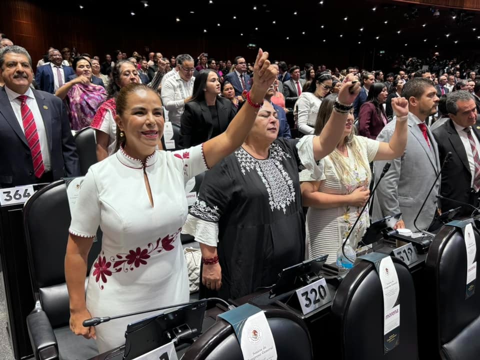 Alma Lidia de la Vega Sánchez, diputada federal.