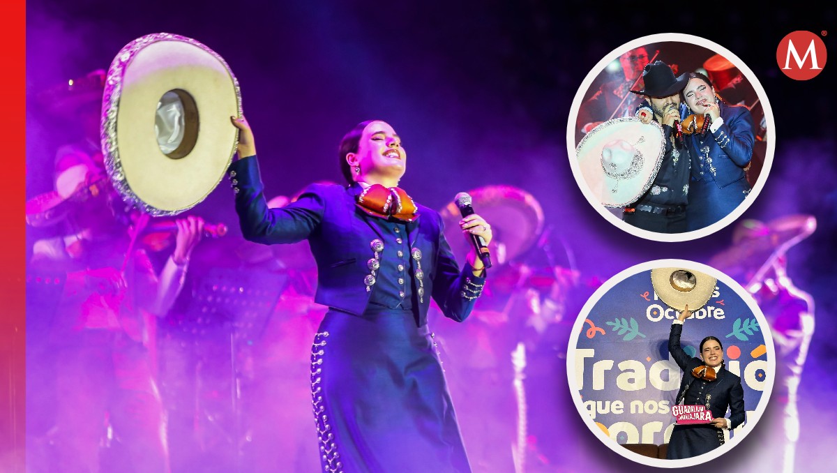 Camila Fernández y Joss Favela se presentaron en el foro principal de Fiestas de Octubre (Fotos: Cortesía y Erick Breguer | Diseño: Milenio)