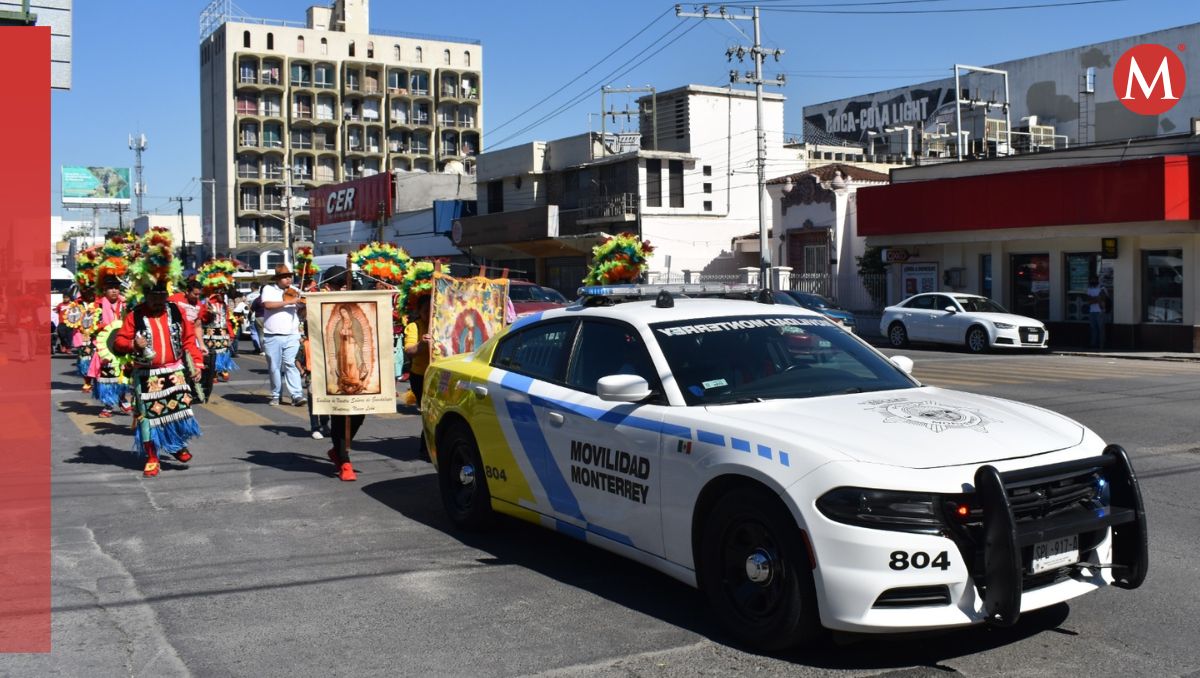 Se establecieron cinco puntos de salida para las peregrinaciones en Monterrey por el Día de la Virgen de Guadalupe. Especial