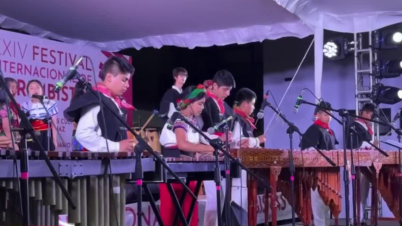 Gobernador Rutilio Escandón inaugura el XXIV Festival Internacional de Marimbistas en Chiapas
