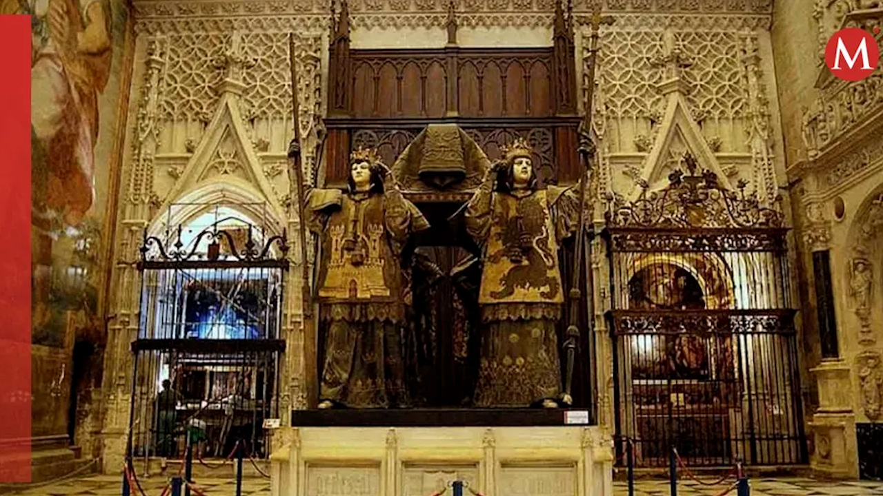 Huesos hallados en la Catedral de Sevilla pertenecen a Cristóbal Colon