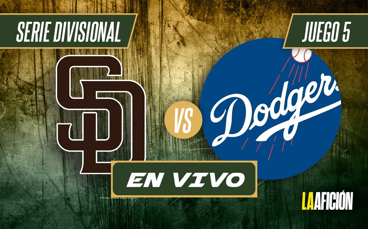 Padres vs. Dodgers EN VIVO | Juego 5 HOY de la Serie Divisional de la MLB 2024 (La Afición)